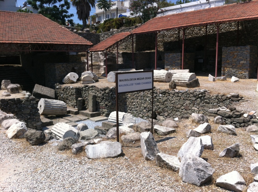 Mausoleet, Mausolos sitt gravkammer