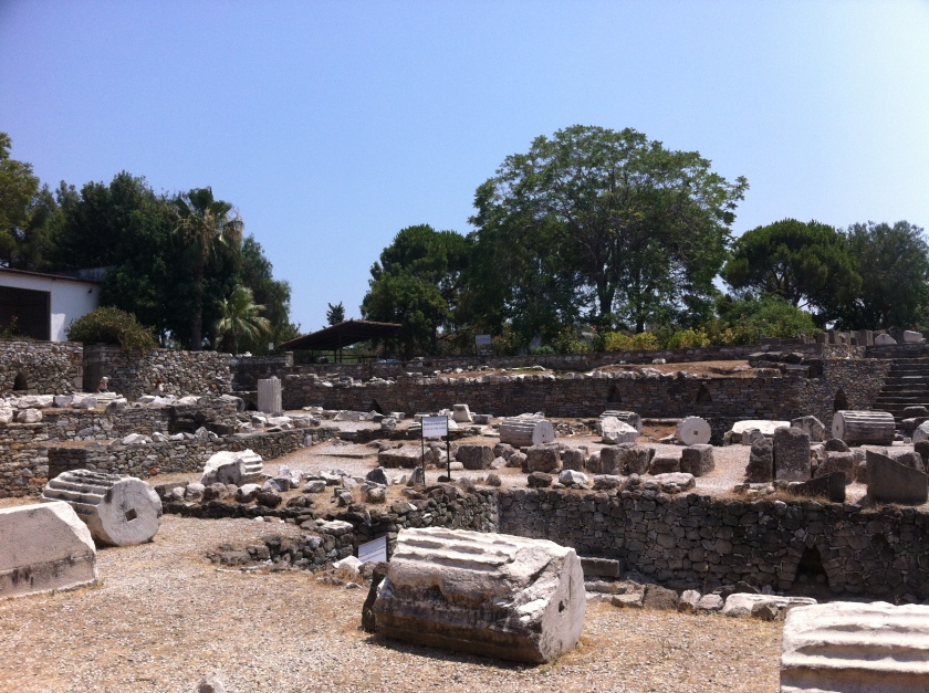 Mausoleet, arkeologiske utgravingar i Bodrum
